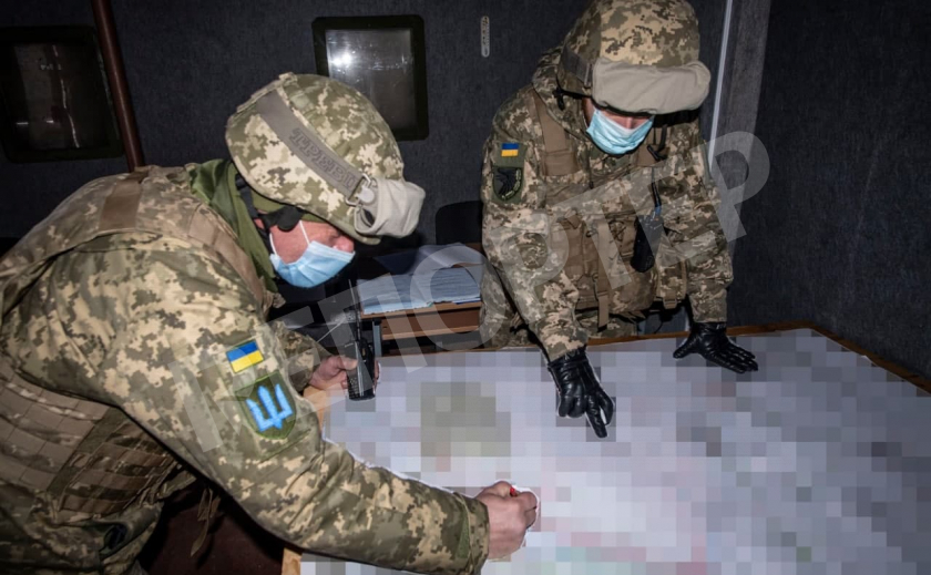 Под Новомосковском офицеры-«холоднояровцы» учатся наступать