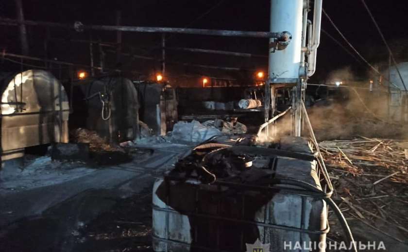 Под Новомосковском на заброшенном заводе обнаружили подпольное производство