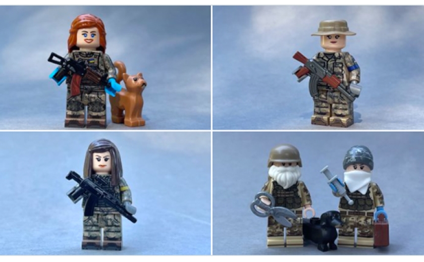 Lego посвятил фигурки украинским женщинам-военнослужащим