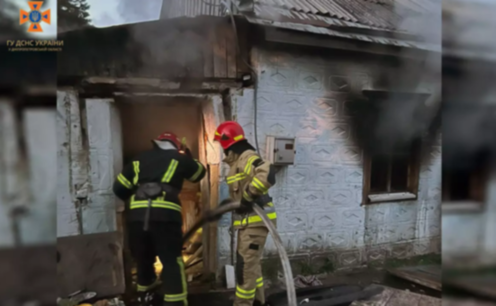 Люди не постраждали: у Новомосковську рятувальники ліквідували займання всередині будинку