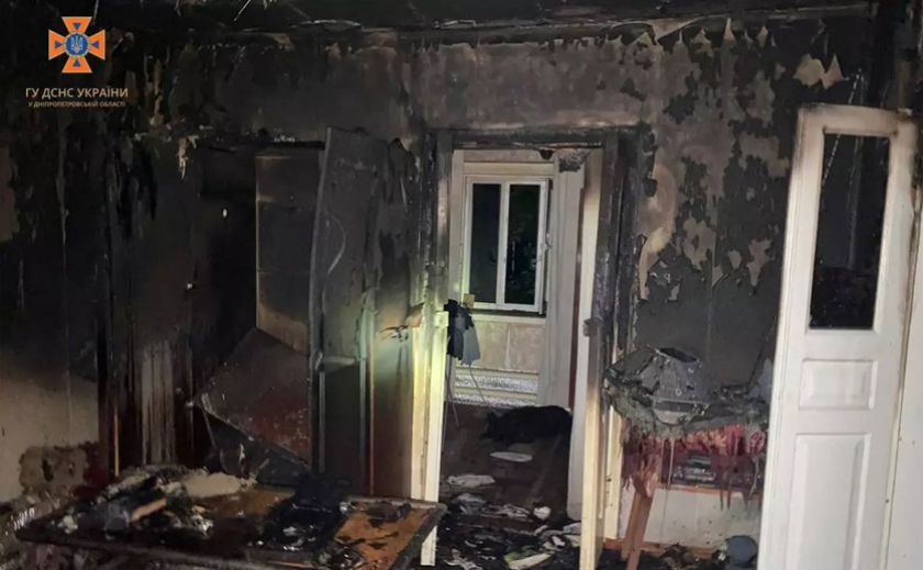 На пожежі у Новомосковську виявили обгоріле тіло 62-річного чоловіка