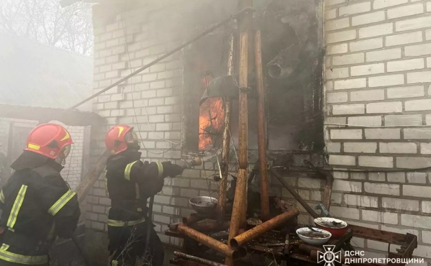 У Самарівському районі надзвичайники ліквідували пожежу в житловому будинку