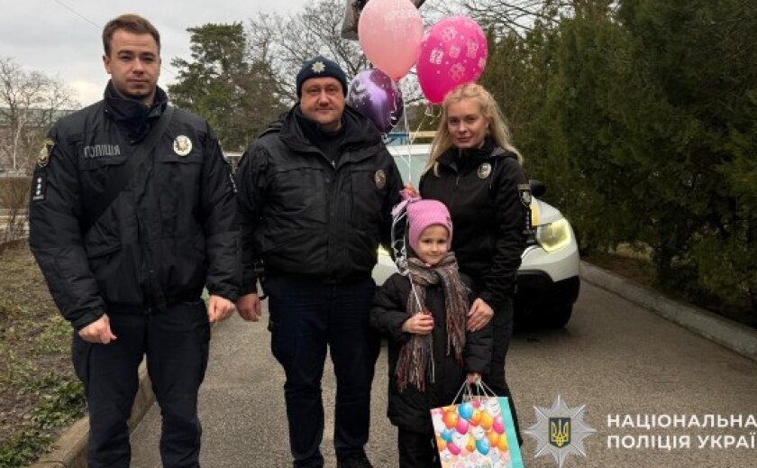 Зустріч, що надихає: поліцейські м. Самар здійснили мрію дівчинки з Маріуполя